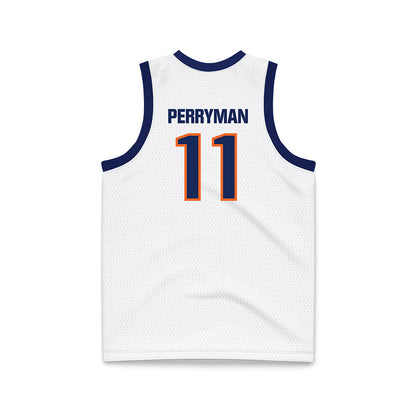 FPU - NCAA Women's Basketball : Alexa Perryman - White Basketball Jersey-1