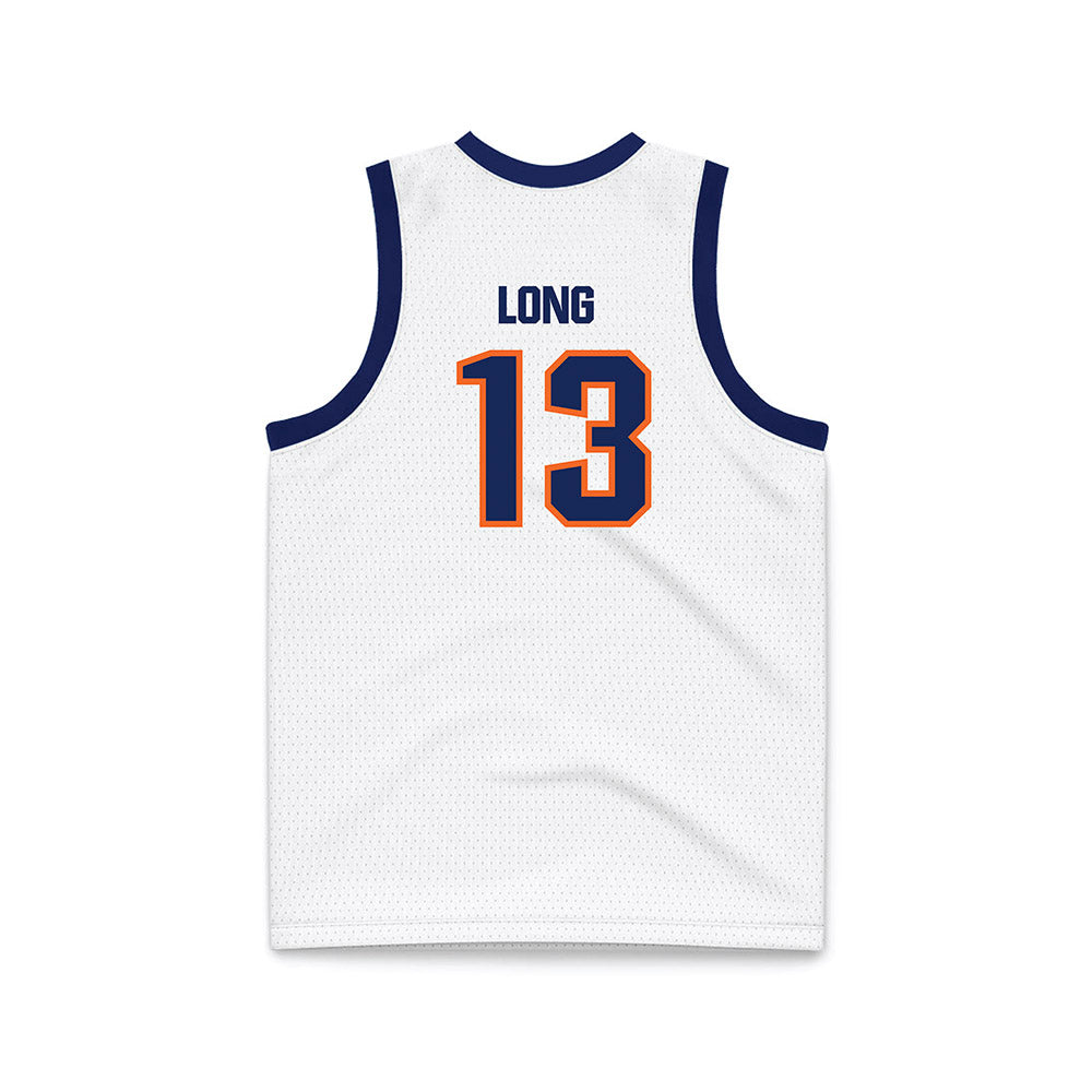 FPU - NCAA Women's Basketball : Mason Long - White Basketball Jersey-1