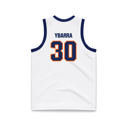 FPU - NCAA Women's Basketball : Jordyn Ybarra - White Basketball Jersey-1