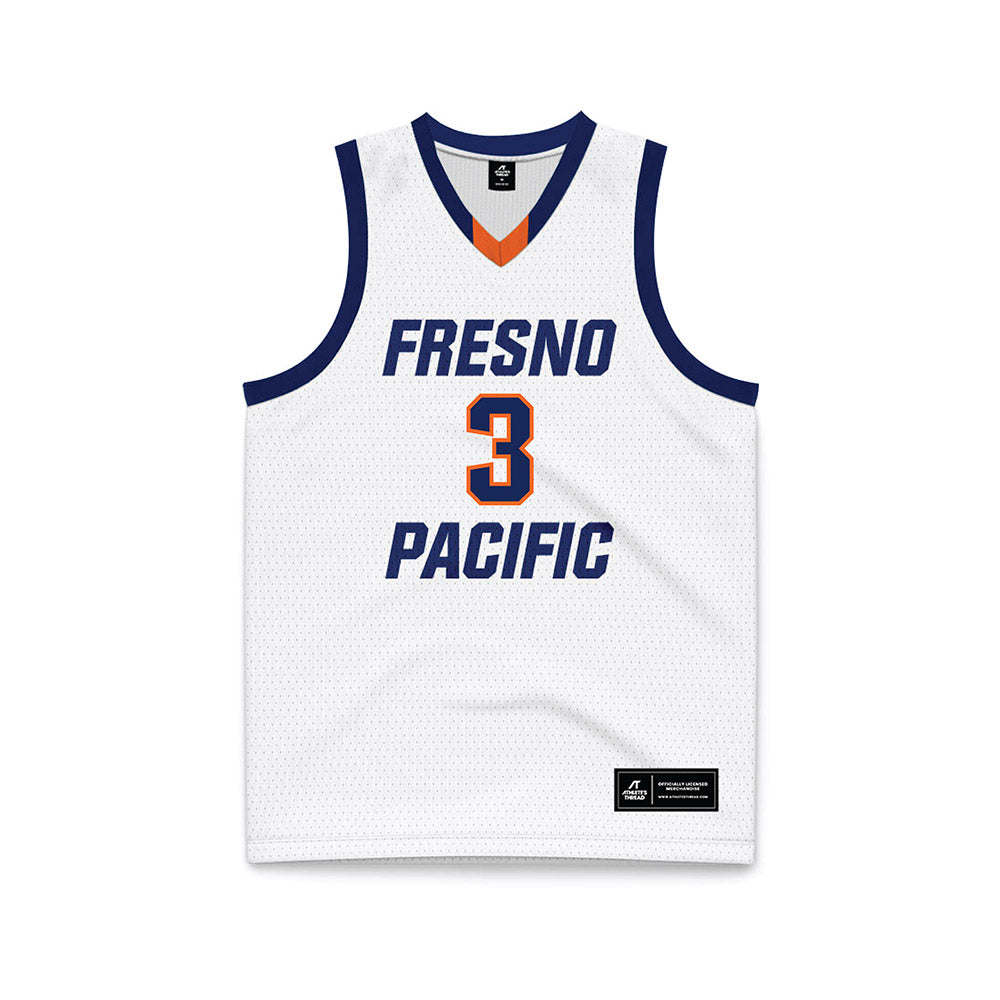 FPU - NCAA Women's Basketball : Trinity Tolbert - White Basketball Jersey-0