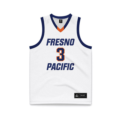 FPU - NCAA Women's Basketball : Trinity Tolbert - White Basketball Jersey-0