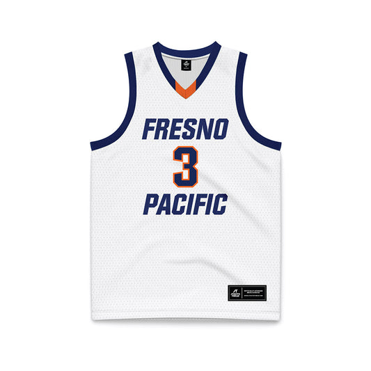 FPU - NCAA Women's Basketball : Trinity Tolbert - White Basketball Jersey-0