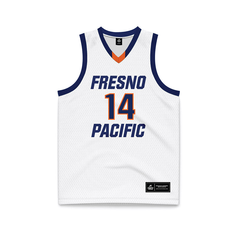 FPU - NCAA Women's Basketball : Sienna Evans - White Basketball Jersey-0