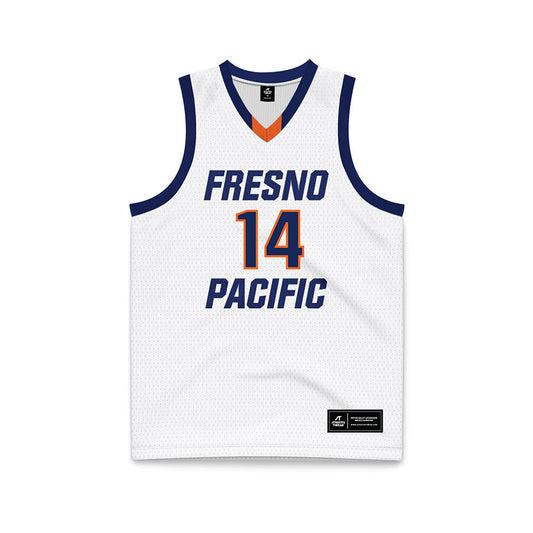 FPU - NCAA Women's Basketball : Sienna Evans - White Basketball Jersey-0