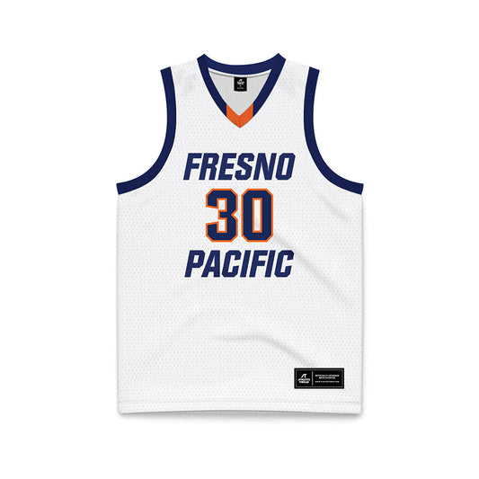 FPU - NCAA Women's Basketball : Jordyn Ybarra - White Basketball Jersey-0