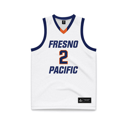 FPU - NCAA Women's Basketball : Aaliyah Seuell - White Basketball Jersey-0