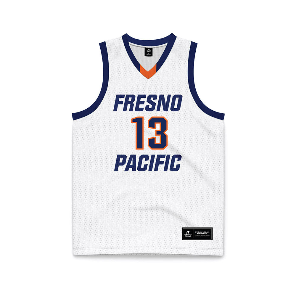 FPU - NCAA Women's Basketball : Mason Long - White Basketball Jersey-0