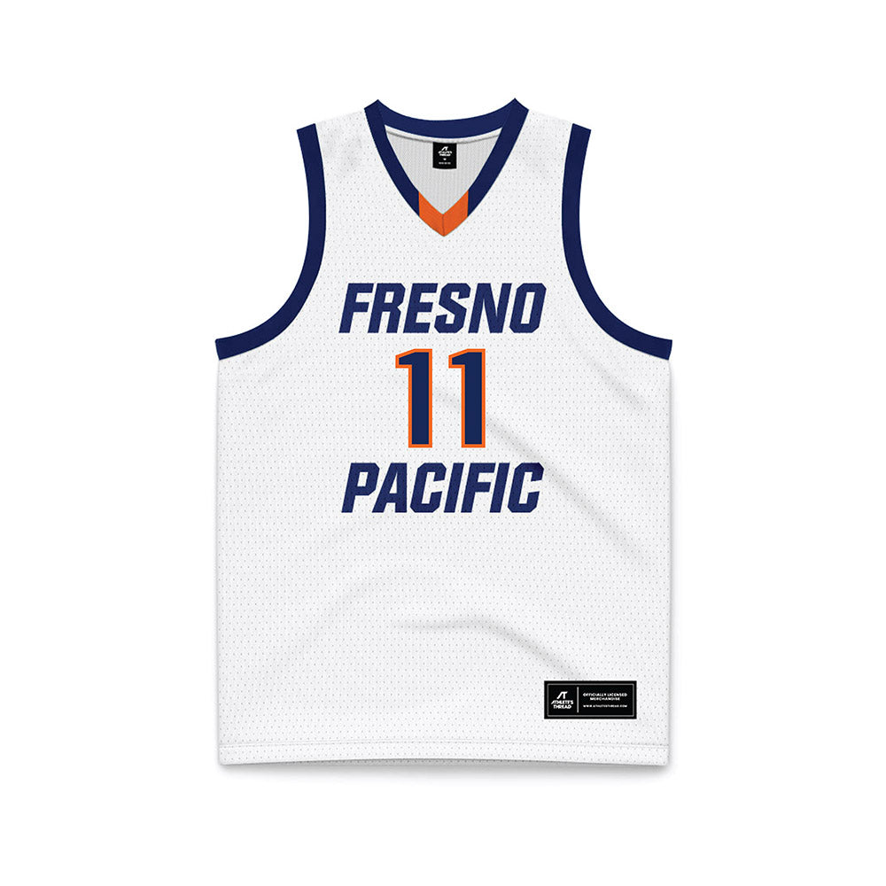 FPU - NCAA Women's Basketball : Alexa Perryman - White Basketball Jersey-0