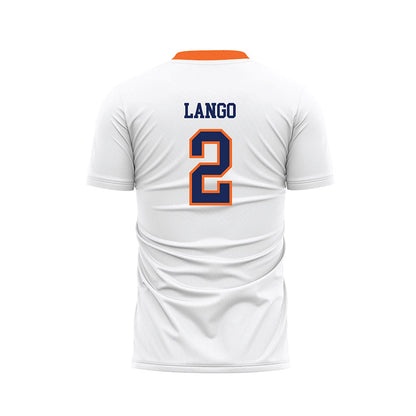 FPU - NCAA Women's Soccer : Zoie Lango - White Soccer Jersey-1