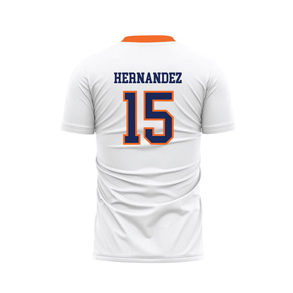 FPU - NCAA Women's Soccer : Karyme Hernandez - White Soccer Jersey-1
