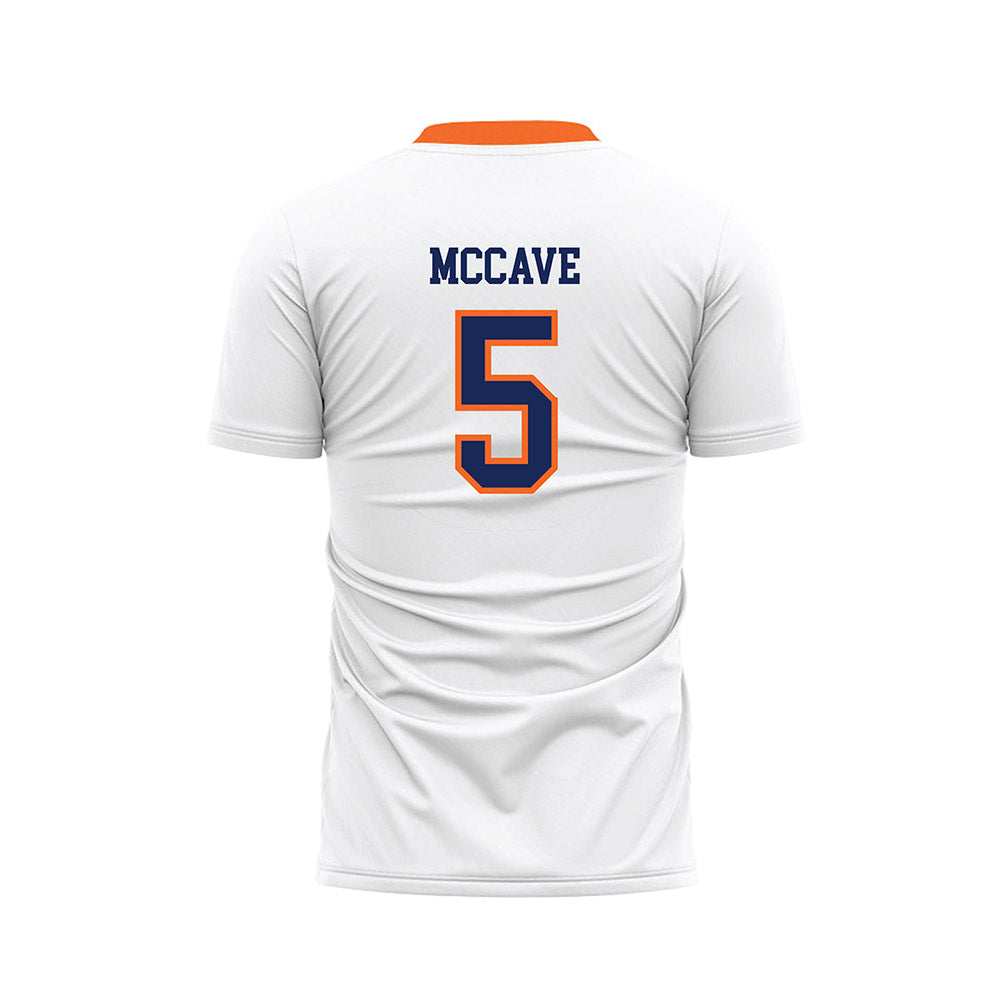 FPU - NCAA Women's Soccer : Jesslyn McCave - White Soccer Jersey-1