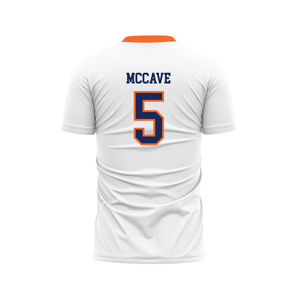 FPU - NCAA Women's Soccer : Jesslyn McCave - White Soccer Jersey-1