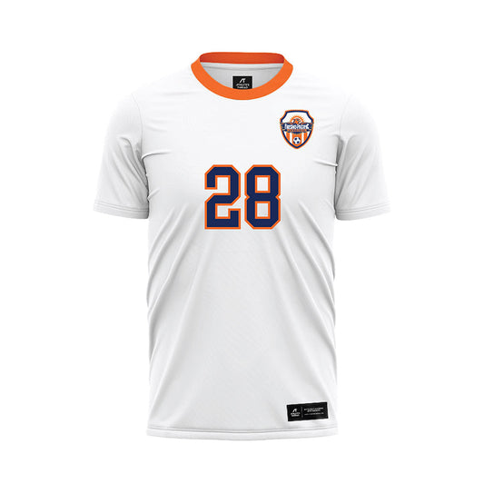 FPU - NCAA Women's Soccer : Celine Corona - White Soccer Jersey-0