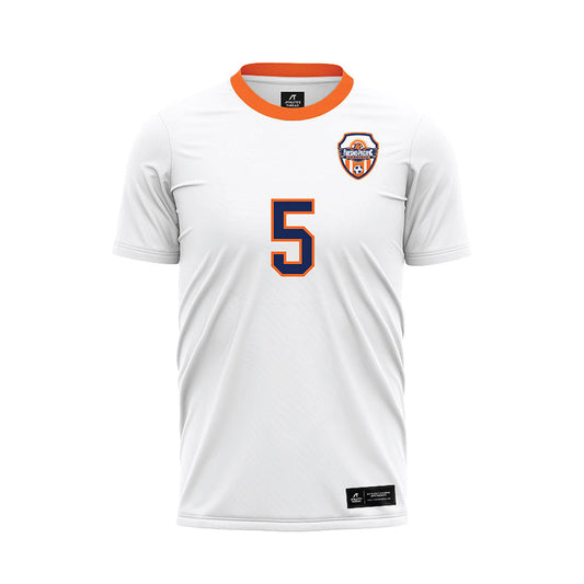 FPU - NCAA Women's Soccer : Jesslyn McCave - White Soccer Jersey-0