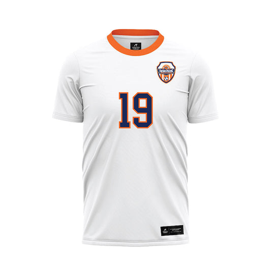 FPU - NCAA Women's Soccer : Brooke Torrico - White Soccer Jersey-0