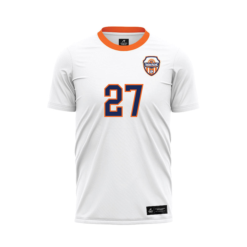 FPU - NCAA Women's Soccer : Bailey Roberson - White Soccer Jersey-0
