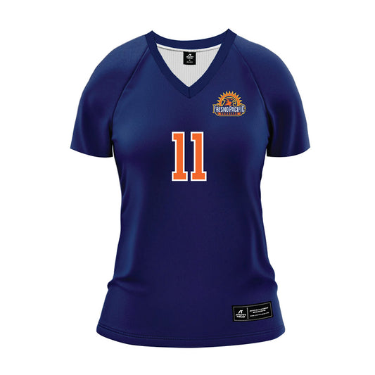FPU - NCAA Women's Volleyball : Yajaira Gahagan - Blue Volleyball Jersey-0