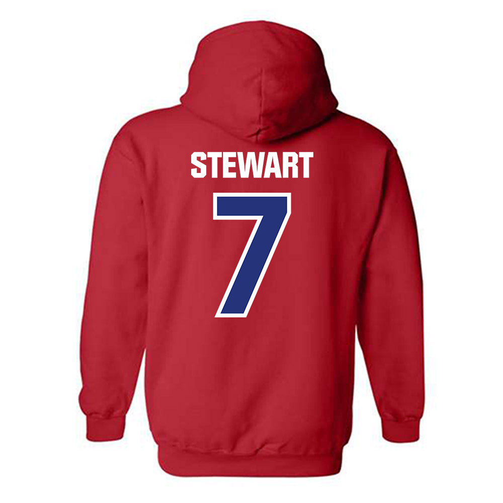 TN State - NCAA Football : James Stewart - Classic Shersey Hooded Sweatshirt-3
