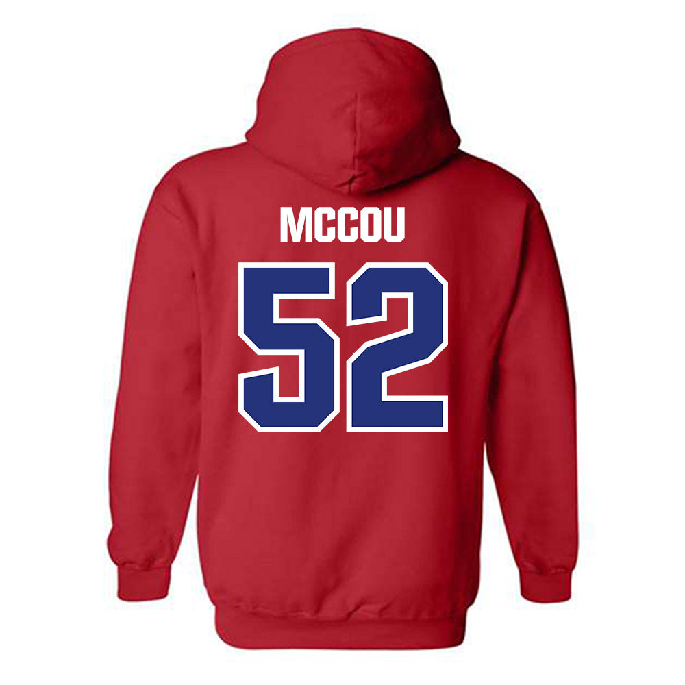 TN State - NCAA Football : KJ McCou - Classic Shersey Hooded Sweatshirt-2