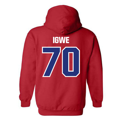 TN State - NCAA Football : Jesse Igwe - Classic Shersey Hooded Sweatshirt-2