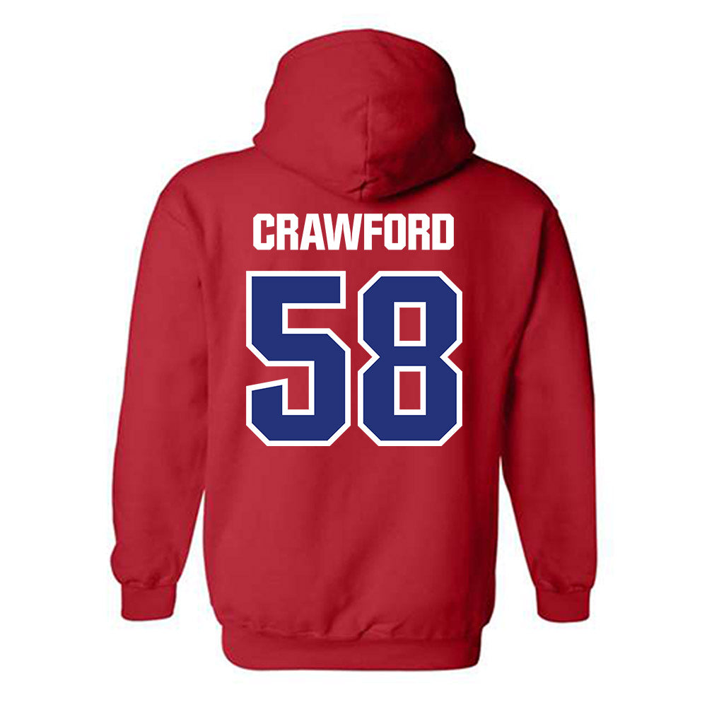 TN State - NCAA Football : Shamar Crawford - Classic Shersey Hooded Sweatshirt-3