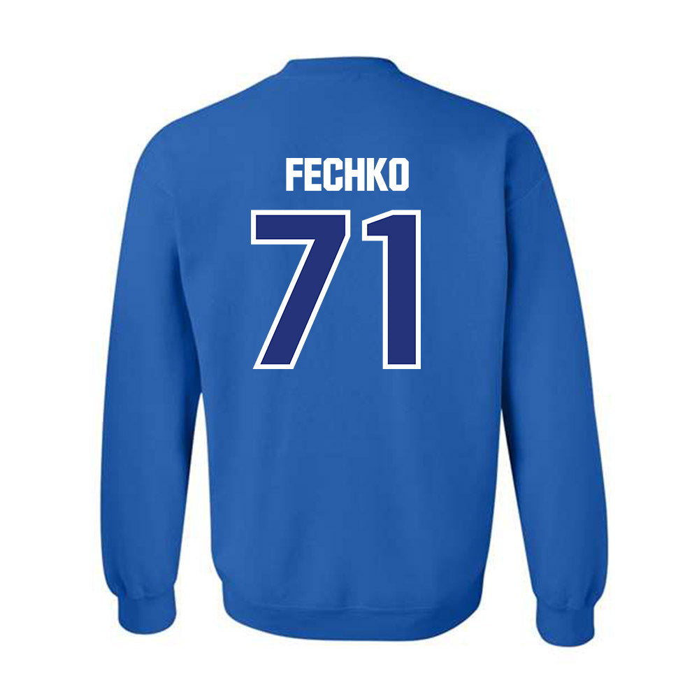TN State - NCAA Men's Ice Hockey : Marcus Fechko - Classic Shersey Crewneck Sweatshirt-2