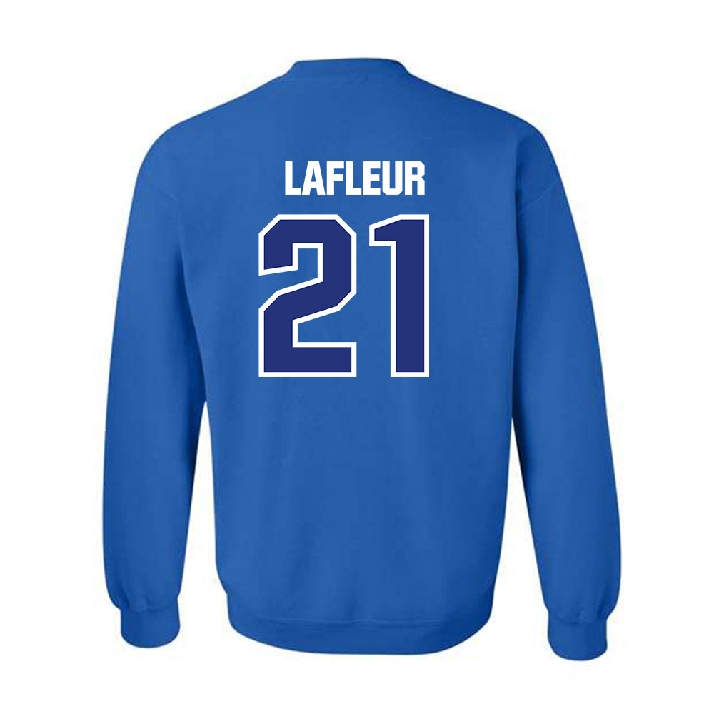 TN State - NCAA Men's Basketball : Jean Yvens Lafleur - Classic Shersey Crewneck Sweatshirt-3