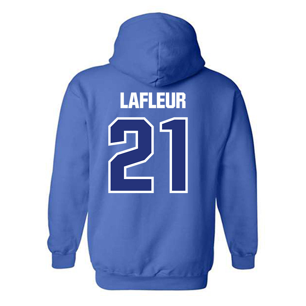 TN State - NCAA Men's Basketball : Jean Yvens Lafleur - Classic Shersey Hooded Sweatshirt-2