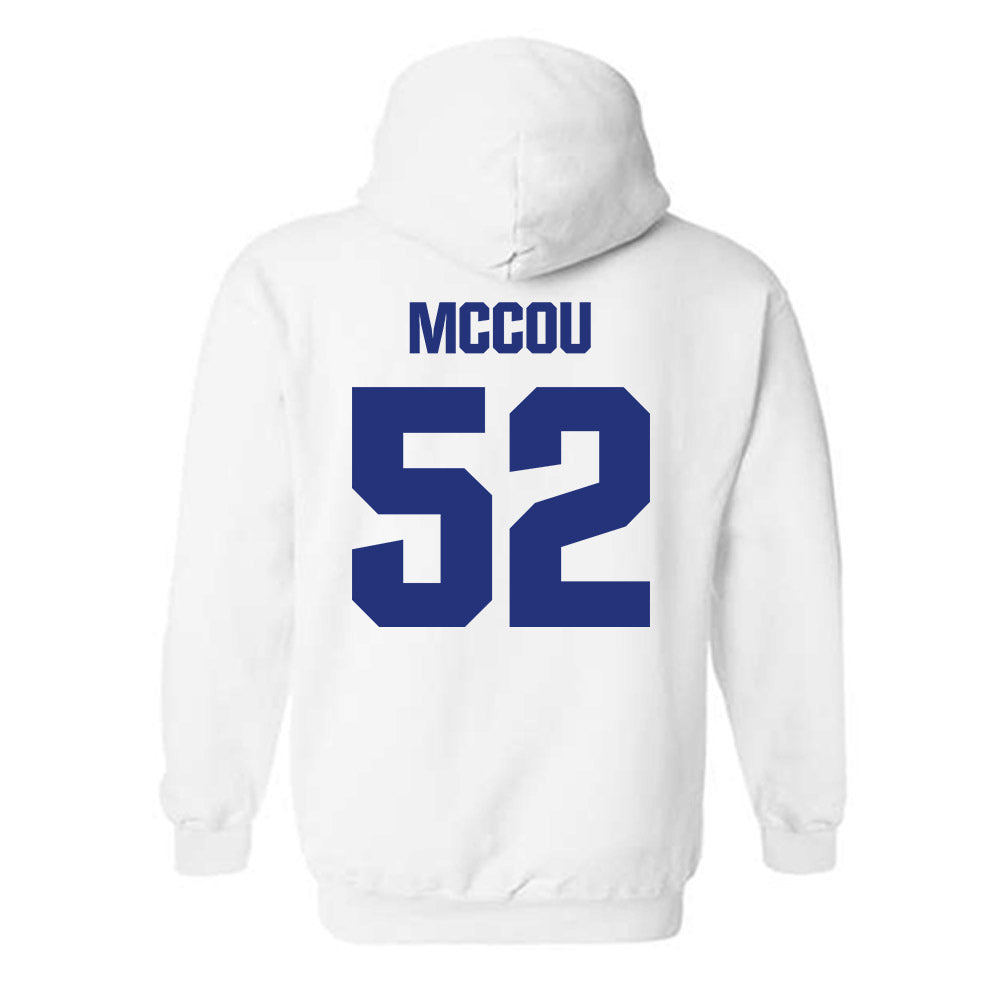 TN State - NCAA Football : KJ McCou - Classic Shersey Hooded Sweatshirt-3