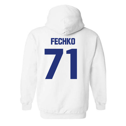 TN State - NCAA Men's Ice Hockey : Marcus Fechko - Classic Shersey Hooded Sweatshirt-3