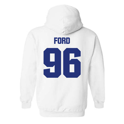 TN State - NCAA Men's Ice Hockey : Odin Ford - Classic Shersey Hooded Sweatshirt-2