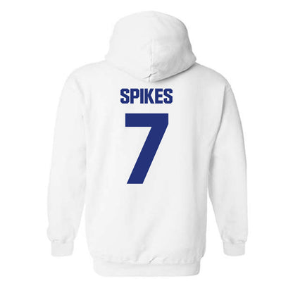 TN State - NCAA Men's Basketball : Jabrion Spikes - Classic Shersey Hooded Sweatshirt-3