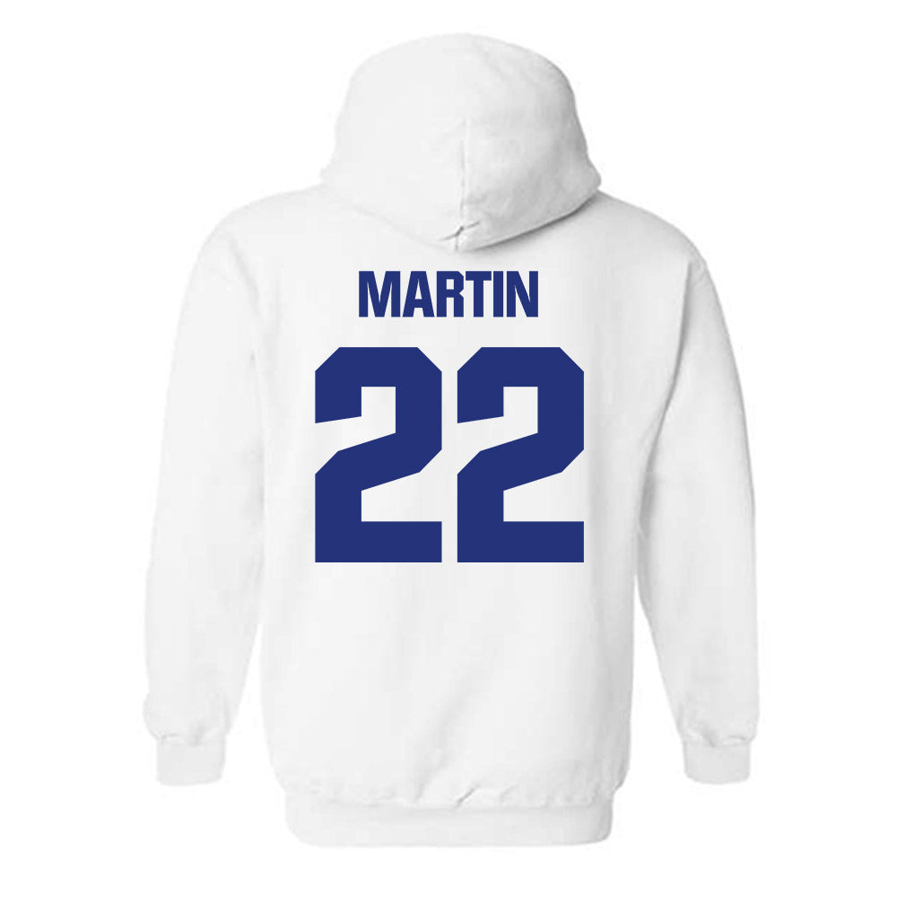 TN State - NCAA Women's Basketball : Erin Martin - Classic Shersey Hooded Sweatshirt-2