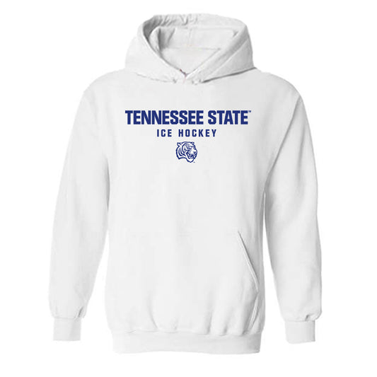 TN State - NCAA Men's Ice Hockey : Trey Fechko - Classic Shersey Hooded Sweatshirt-0