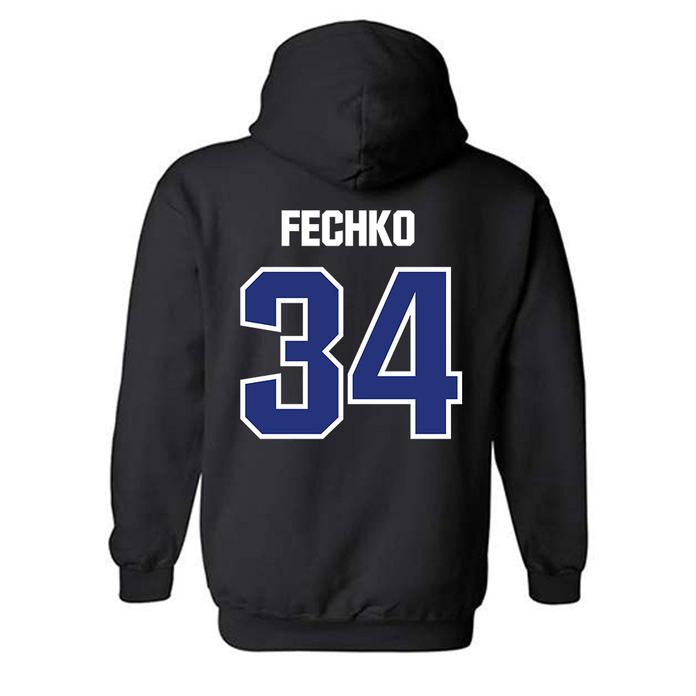 TN State - NCAA Men's Ice Hockey : Trey Fechko - Classic Shersey Hooded Sweatshirt-1