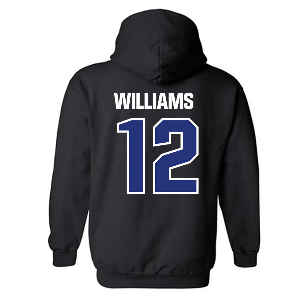 TN State - NCAA Men's Basketball : Carlous Williams - Classic Shersey Hooded Sweatshirt-1