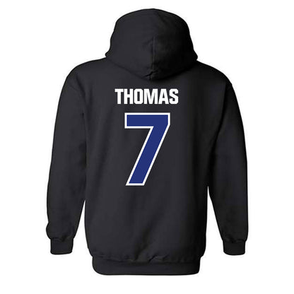 TN State - NCAA Women's Basketball : Icesis Thomas - Classic Shersey Hooded Sweatshirt-1