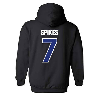 TN State - NCAA Men's Basketball : Jabrion Spikes - Classic Shersey Hooded Sweatshirt-1