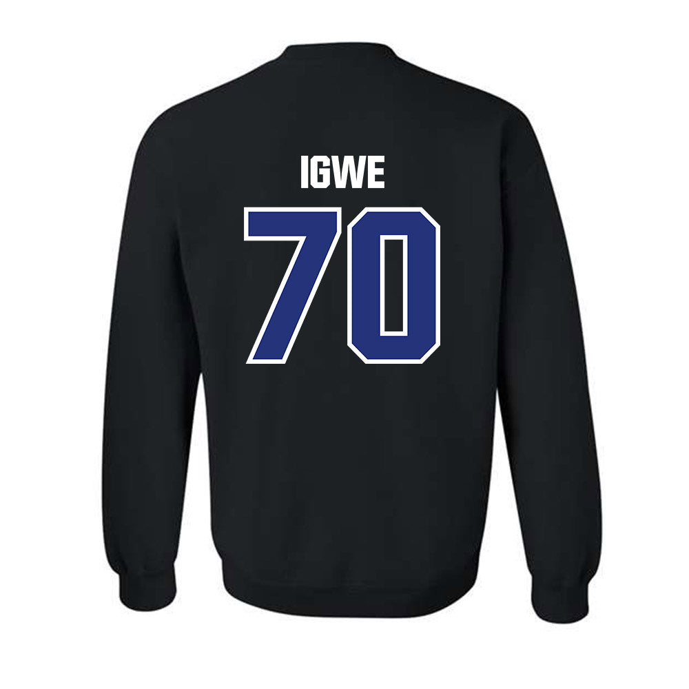 TN State - NCAA Football : Jesse Igwe - Classic Shersey Crewneck Sweatshirt-1