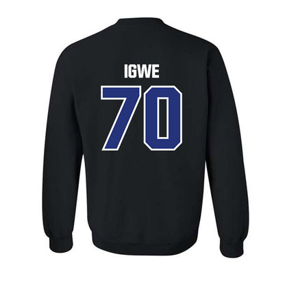 TN State - NCAA Football : Jesse Igwe - Classic Shersey Crewneck Sweatshirt-1