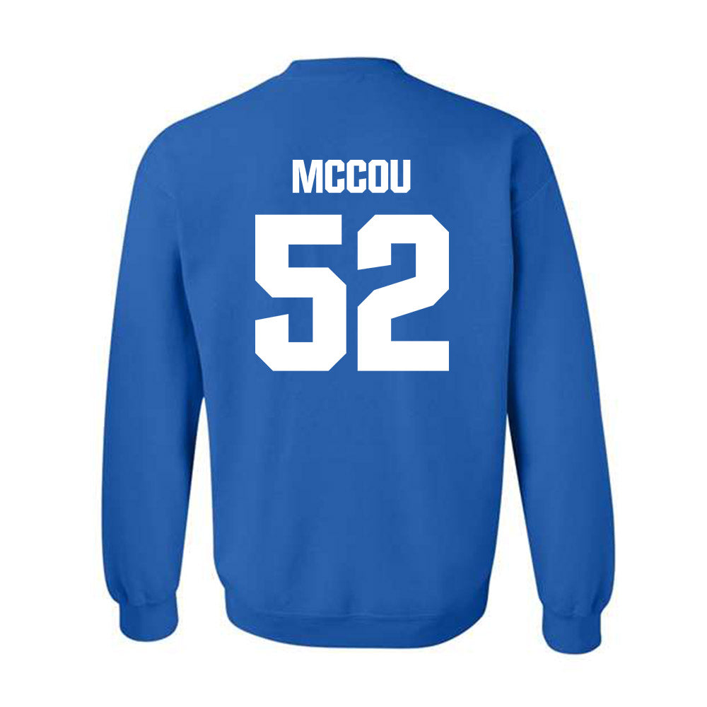 TN State - NCAA Football : KJ McCou - Classic Shersey Crewneck Sweatshirt-2