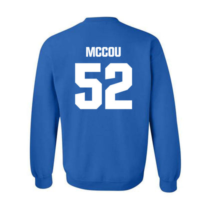 TN State - NCAA Football : KJ McCou - Classic Shersey Crewneck Sweatshirt-3