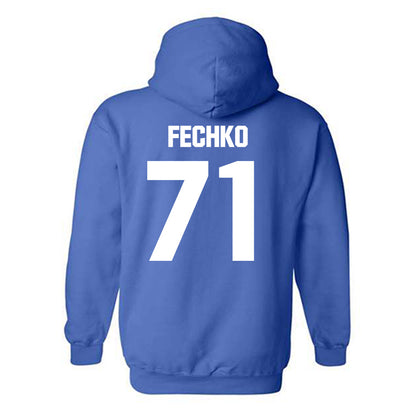 TN State - NCAA Men's Ice Hockey : Marcus Fechko - Classic Shersey Hooded Sweatshirt-3