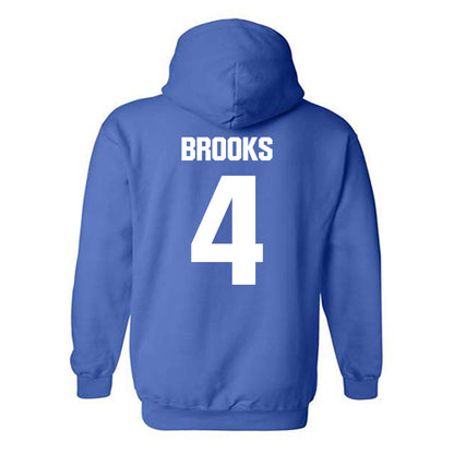 TN State - NCAA Men's Basketball : JC Brooks - Classic Shersey Hooded Sweatshirt-3