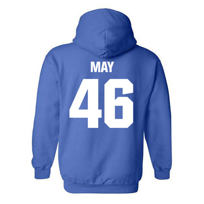 TN State - NCAA Football : Coby May - Classic Shersey Hooded Sweatshirt-3