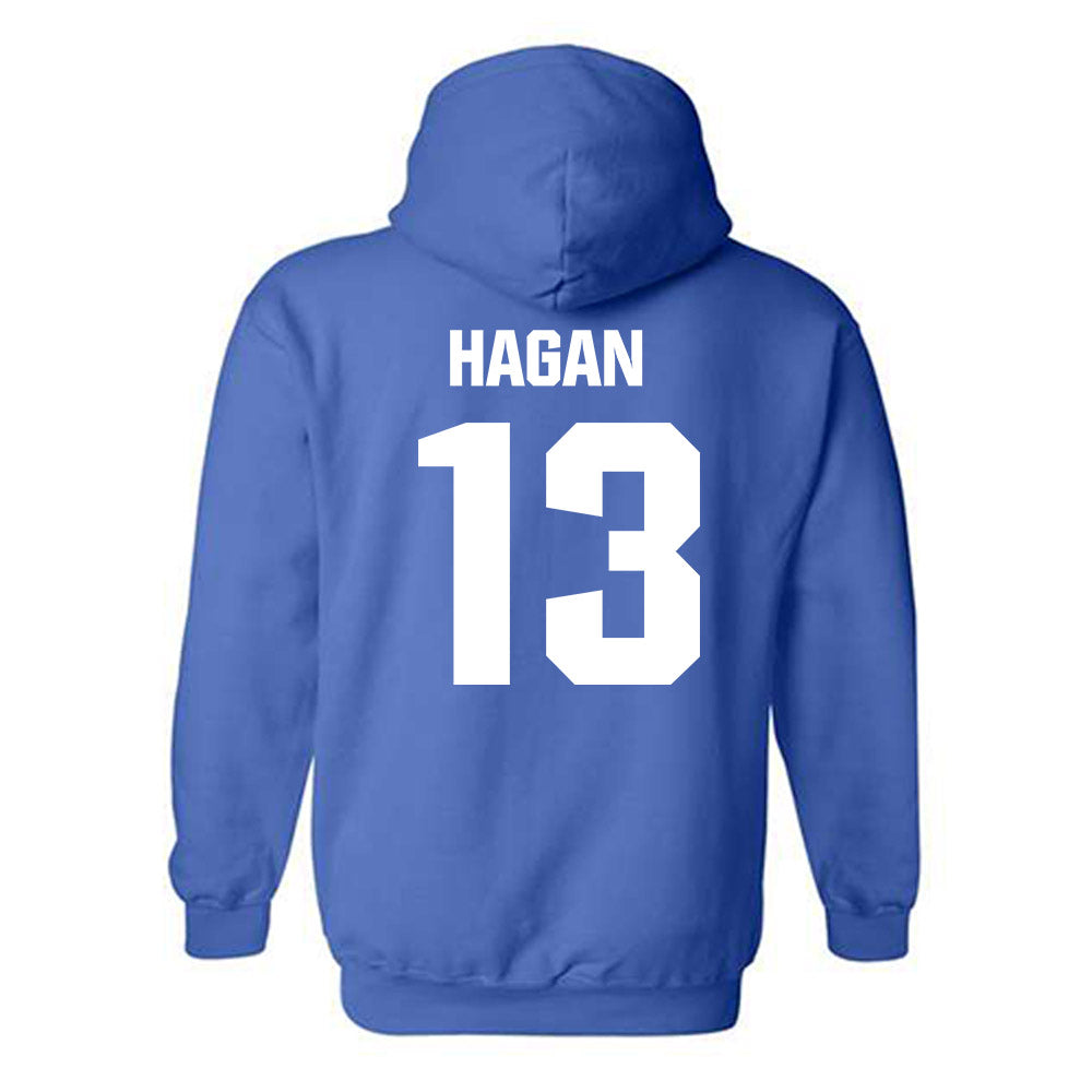 TN State - NCAA Football : Ryder Hagan - Classic Shersey Hooded Sweatshirt-3