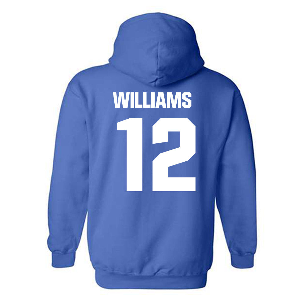 TN State - NCAA Men's Basketball : Carlous Williams - Classic Shersey Hooded Sweatshirt-2