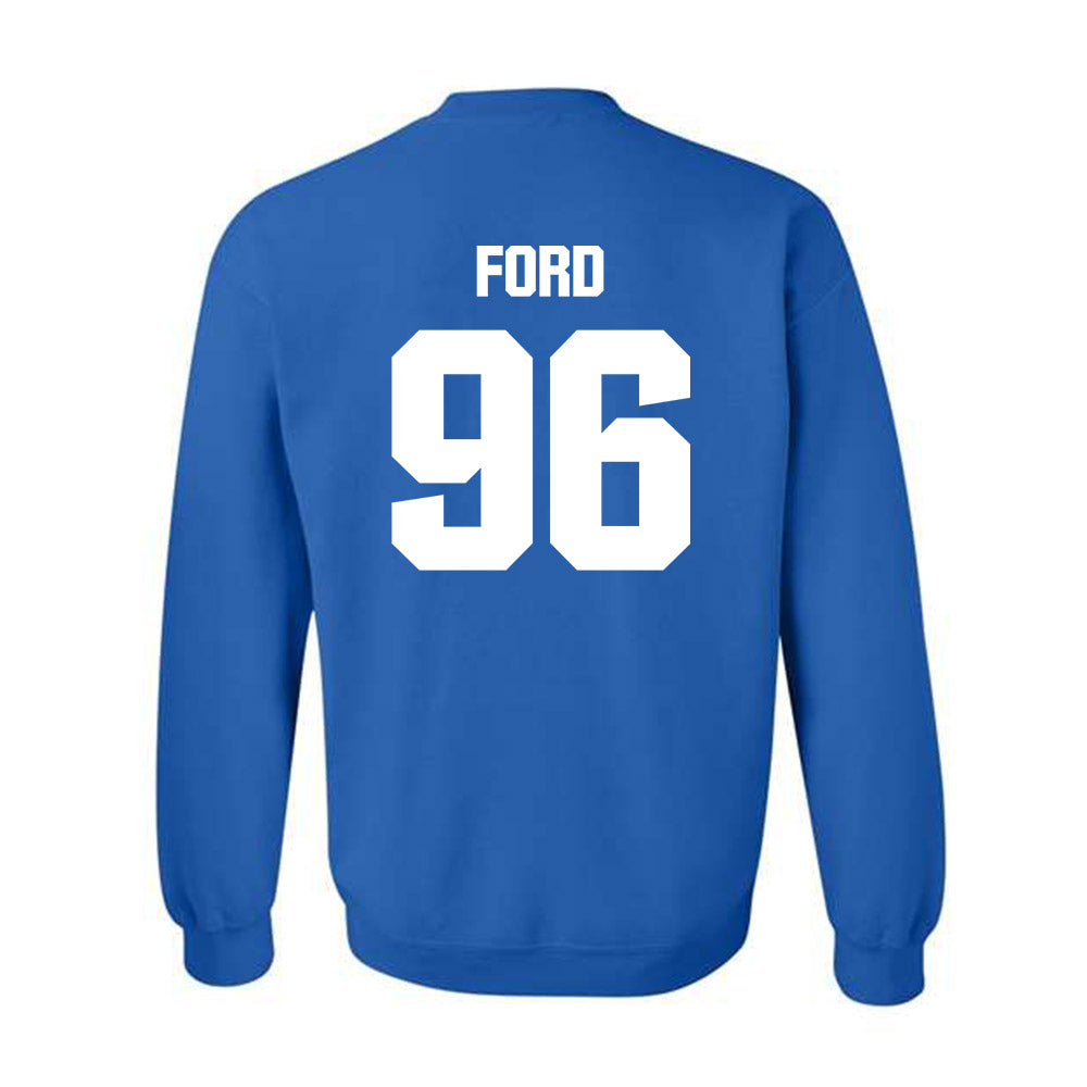 TN State - NCAA Men's Ice Hockey : Odin Ford - Classic Shersey Crewneck Sweatshirt-2