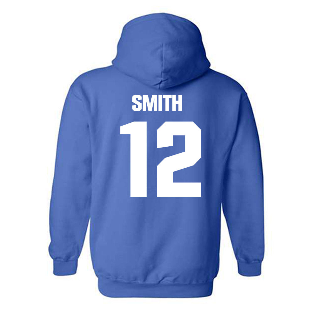 TN State - NCAA Football : Darius Smith - Classic Shersey Hooded Sweatshirt-1