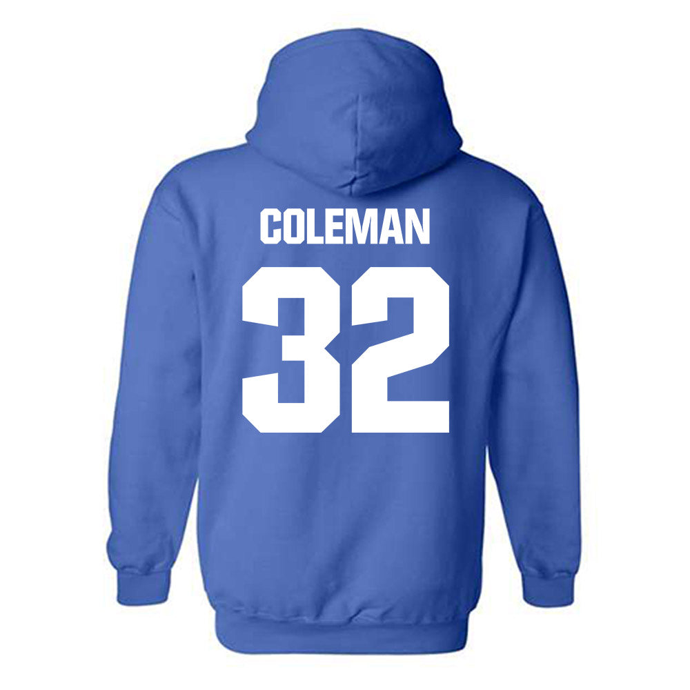 TN State - NCAA Football : Jayden Coleman - Classic Shersey Hooded Sweatshirt-2